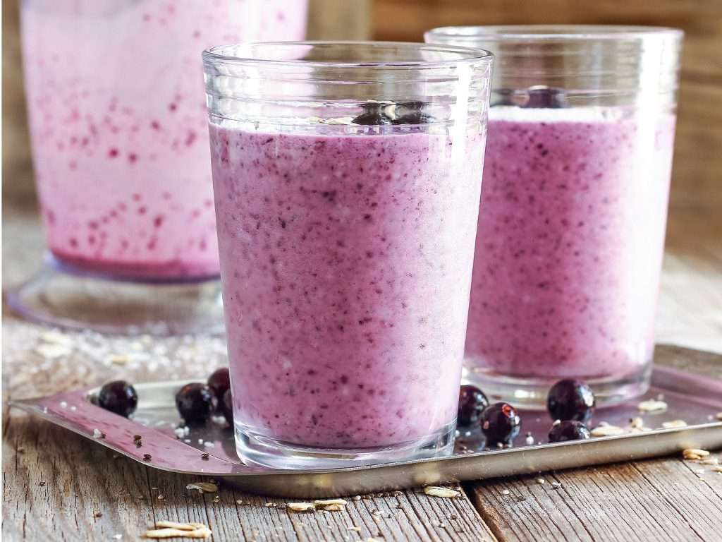 latte rosa bacche di acai